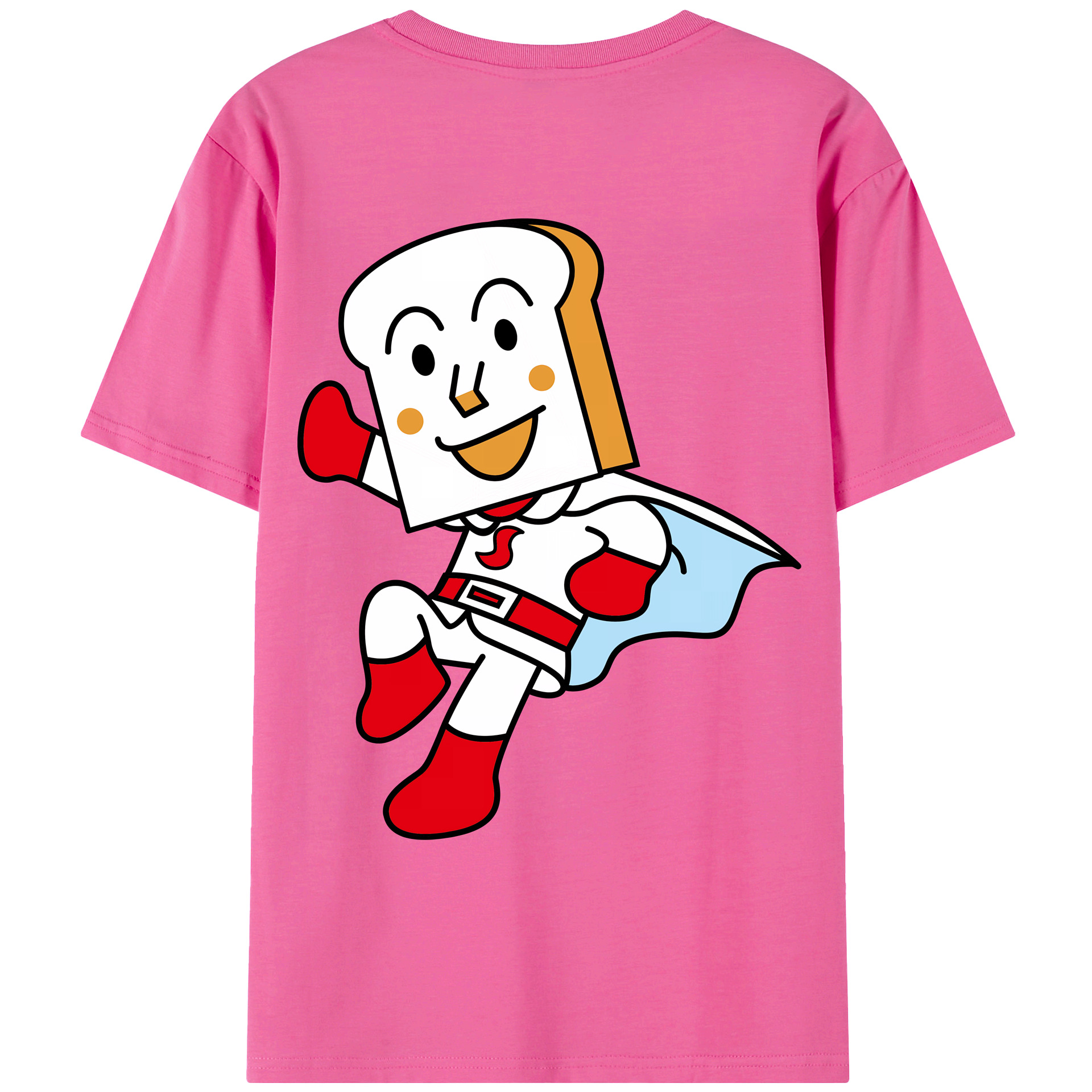 （画像用） アンパンマン Anpanman レディース半袖Tシャツ(バックプリント)